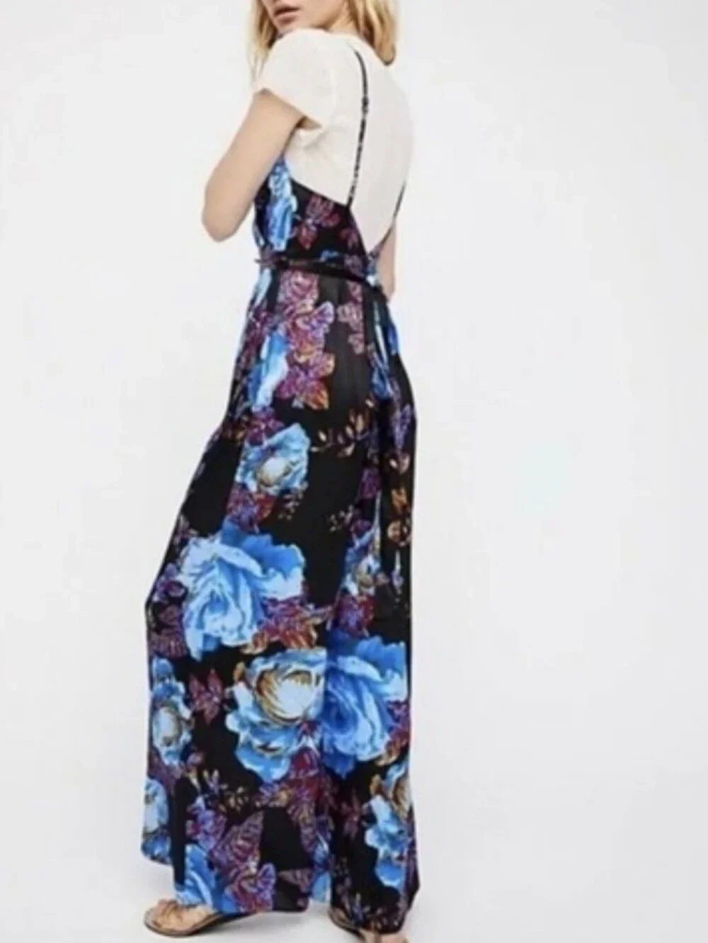 Free People Cabbage Rose jumpsuit 2